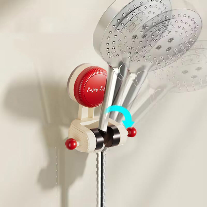 🚿🌟 Support de Douche à Ventouse Réglable - Installation Sans Perçage, Orientation 360° 💦✨