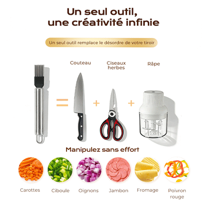 🔥Achetez 1 et obtenez 1 gratuit🔥 La soie déchiquetée le couteau