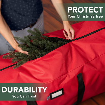 🎄 50% DE RÉDUCTION MAINTENANT ! 🎅 Sac de Rangement Imperméable pour Sapin de Noël – Durable, Transport Facile & Protection Maximale 🎁