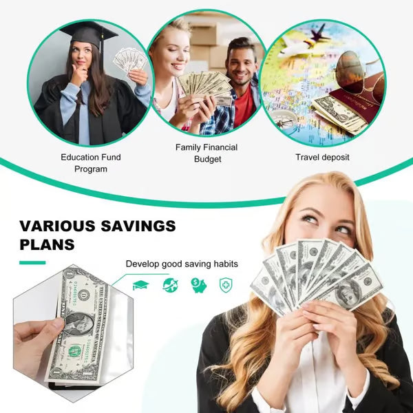 📢📢50% de réduction ! Livre de Défi Épargne avec Enveloppes – Budget Hebdo & Objectifs sur 1 An 💸📅