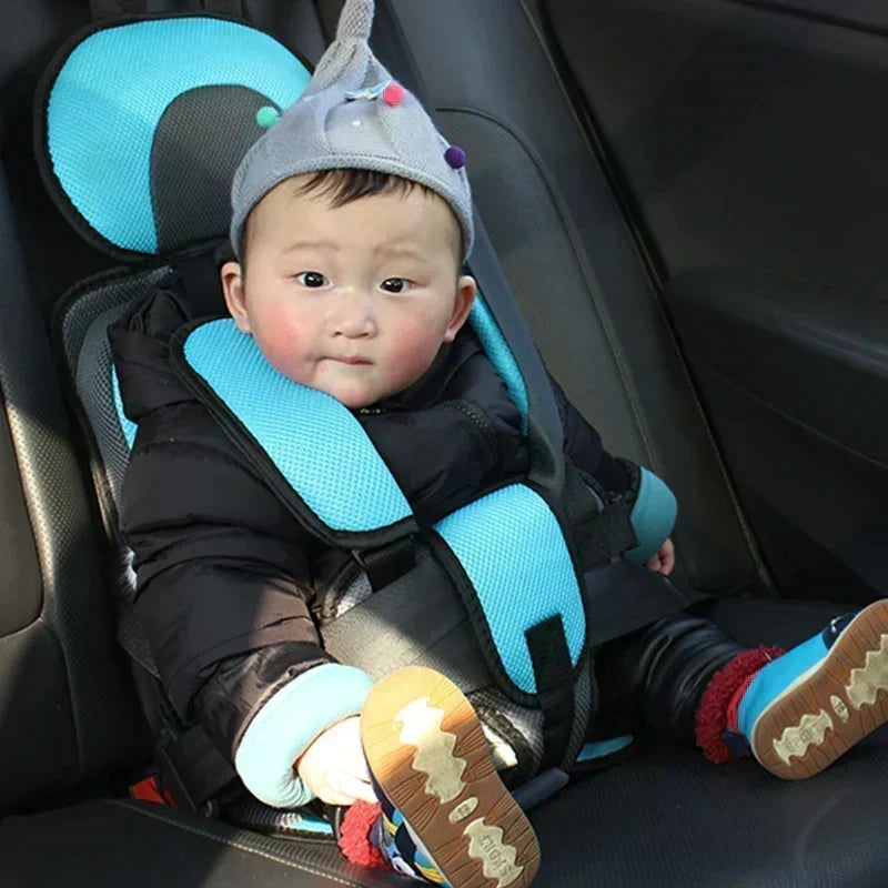 🚗 Siège Auto Portable pour Enfant — Harnais 5 Points, Coton + Polyester, Léger 360 g, 0–12 Ans, 10 Couleurs ✨
