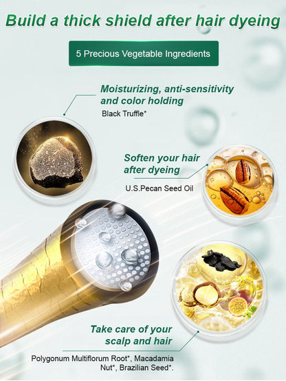 📢🌸👧Acheter 3  Obtenez  2 Gratuit🌸 Essence de fruits Peignon de teinture de cheveux