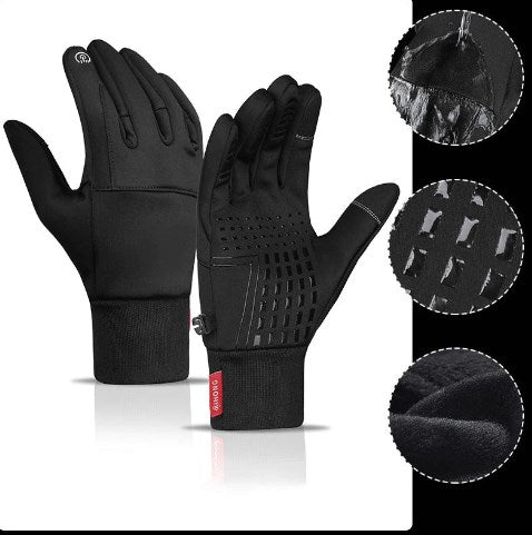 Gants imperméables de réchauffement d'hiver avec écran tactile--😍😍50% discount on hot gloves😍😍😍