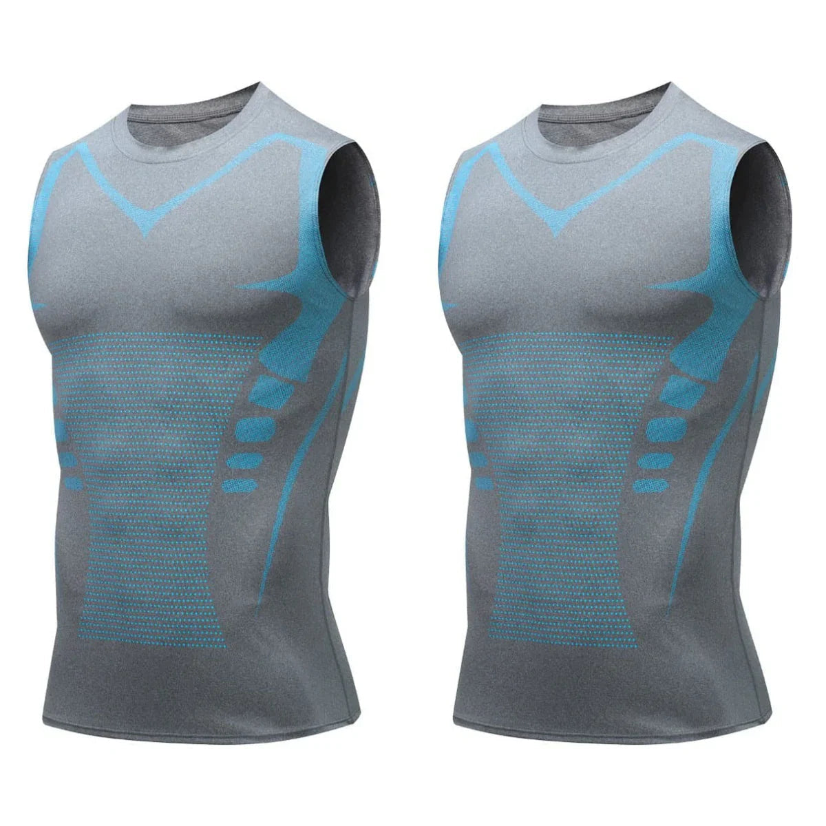 💪50% DE RÉDUCTION ! 🎉Gilet sculptant ionique Slimoly® – Compression et rafraîchissement – Remodelage du corps et sans manches – Invisible sous les vêtements 🕶️