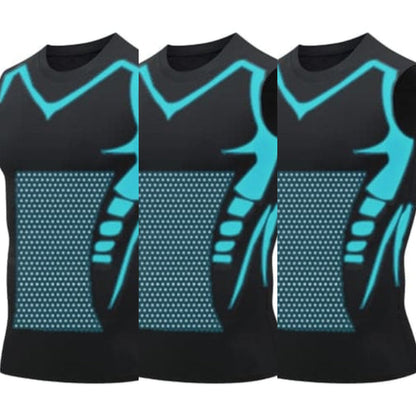🎉 Gilet de maintien ionique – Compression et rafraîchissement – Gainage corporel et sans manches – Invisible sous les vêtements 🕶️