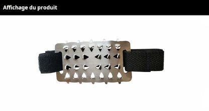 Crampons 26 Dents Acier Manganèse 🥾 | Plaques Antidérapantes en Acier Inoxydable ⚙️ | Pour Glace, Neige, Boue & Escalade ❄️🧗 | Compatibles avec Surchaussures