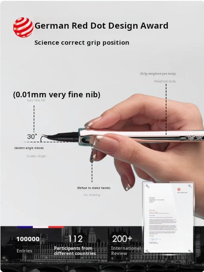 💖 Stylo sourcils waterproof naturel version améliorée 2026 – Lauréat du Red Dot Design Award