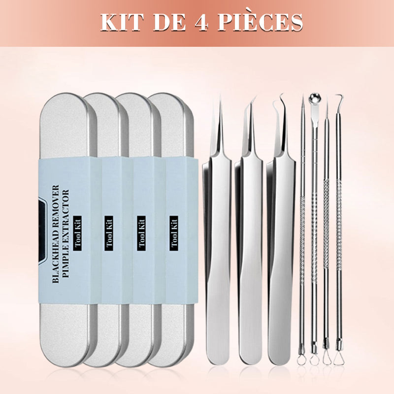 💓50% DE RÉDUCTION💥Kit d'Outils pour l'Extraction de Points Noirs et Boutons📢📢3 dernières heures : Grande vente⏰⏰