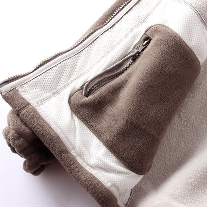 🎁Veste chaude rembourrée double couche unisexe