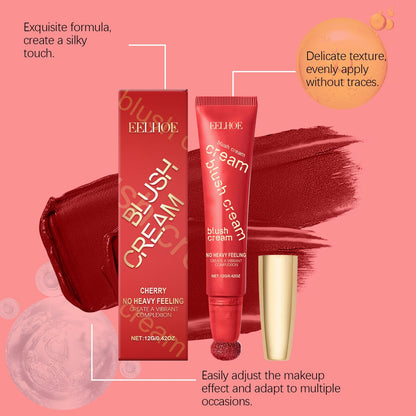Crème Blush Shimmer Naturelle Longue Tenue