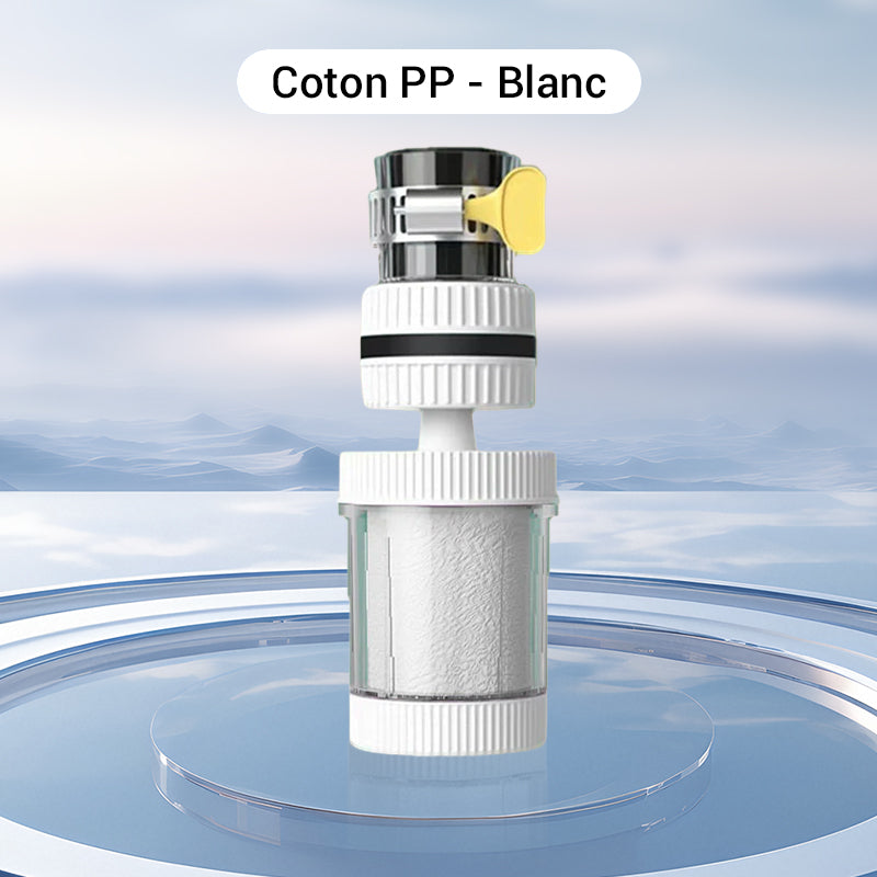 📢💧Filtre de Robinet Amélioré et en Coton PP – Améliorez la Qualité de Votre Eau du Robinet