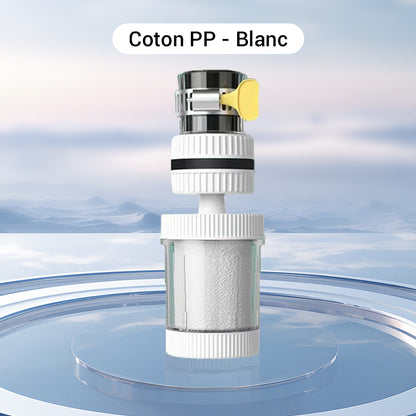 📢💧Filtre de Robinet Amélioré et en Coton PP – Améliorez la Qualité de Votre Eau du Robinet