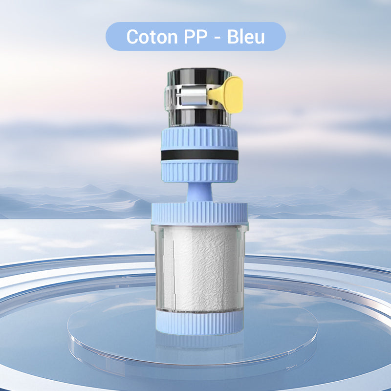 📢💧Filtre de Robinet Amélioré et en Coton PP – Améliorez la Qualité de Votre Eau du Robinet