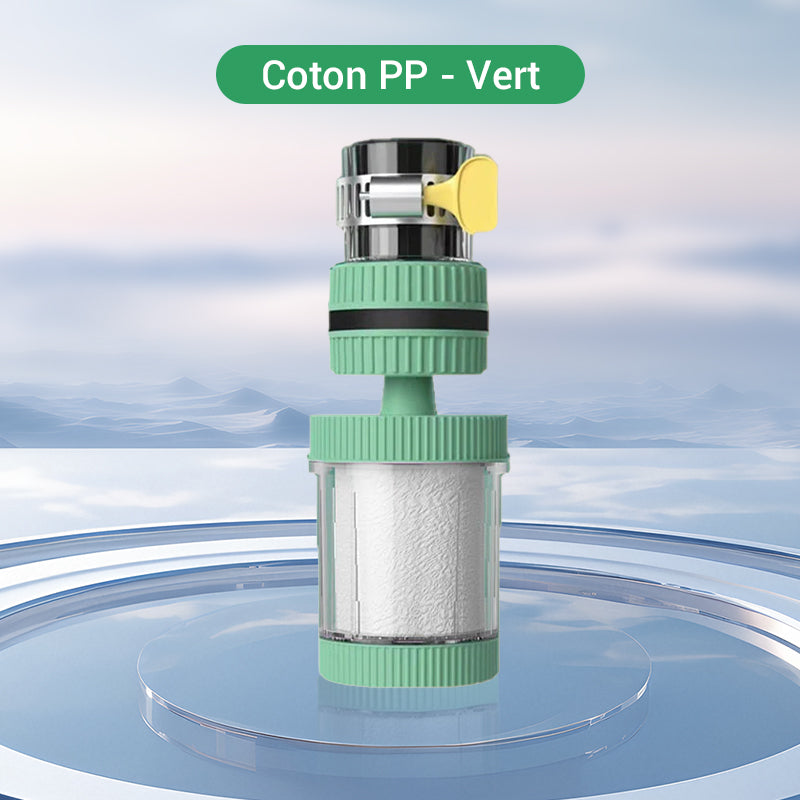 📢💧Filtre de Robinet Amélioré et en Coton PP – Améliorez la Qualité de Votre Eau du Robinet