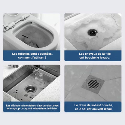 🔥Déboucheur de Toilettes à Haute Pression 🚽