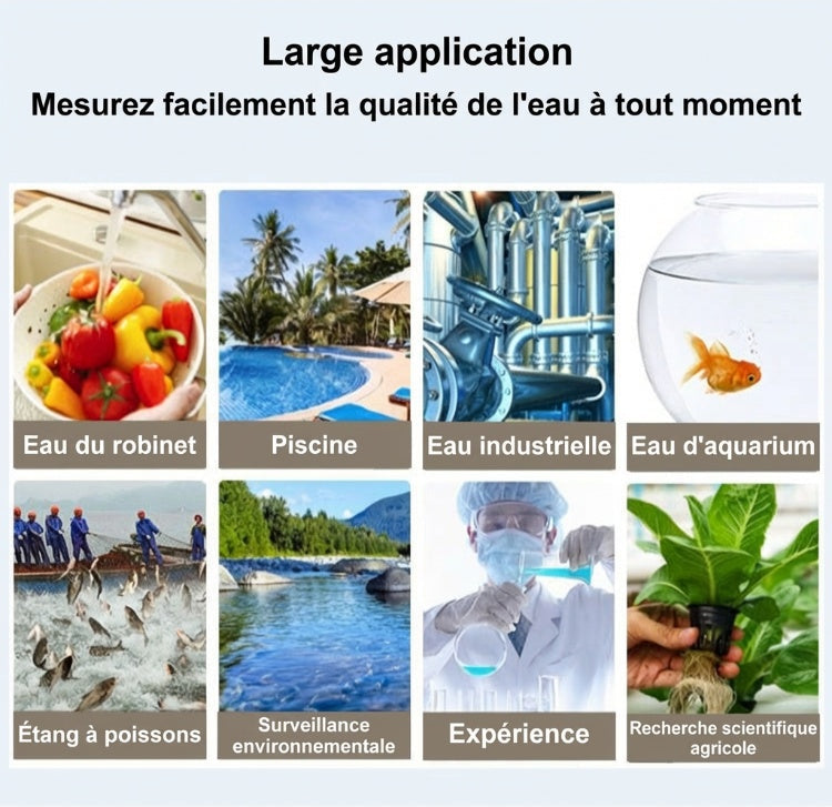 🌊💧 -50% ! 🚰Testeur numérique de qualité de l'eau, compteur TDS