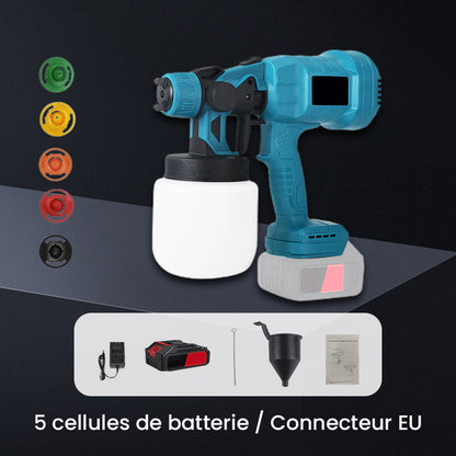✨✨Offre spéciale 71% de réduction 🔥 Pistolet à peinture électrique sans fil