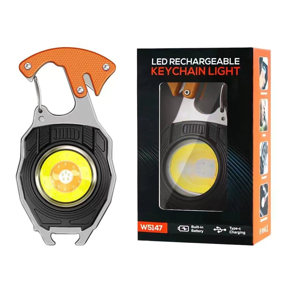 🔥 HOT SALE - Lampe de poche multifonctionnelle sur porte-clés