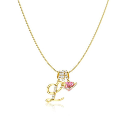 💖 DERNIER JOUR – 57 % DE RÉDUCTION ✨ Colliers à pendentifs 3 rangs avec initiales A-Z 🎀 | Personnalisés et élégants