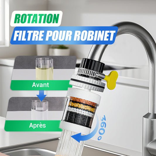 📢💧Filtre de Robinet Amélioré et en Coton PP – Améliorez la Qualité de Votre Eau du Robinet