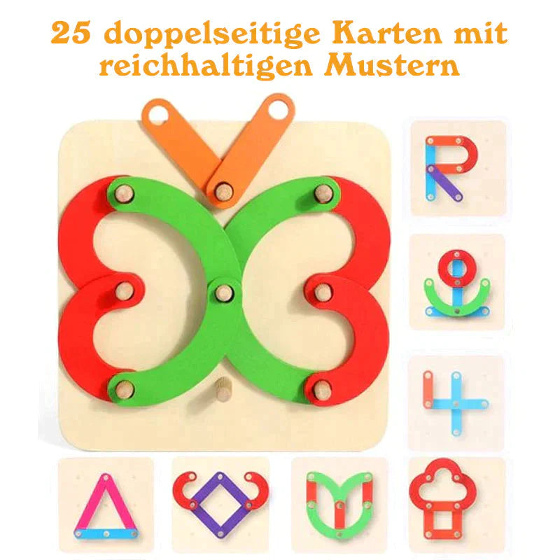 Puzzle à Encastrement Montessori 🎅 Idée Cadeau de Noël ! 🎁 Livraison Gratuite