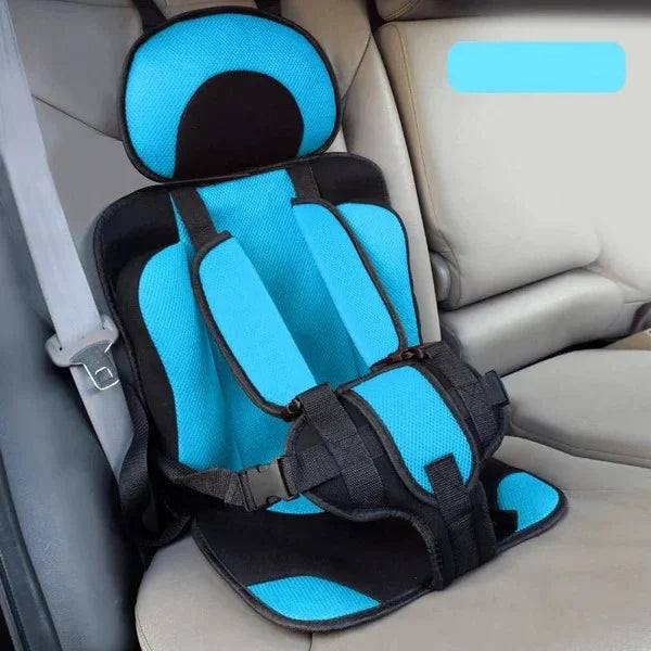 🚗 Siège Auto Portable pour Enfant — Harnais 5 Points, Coton + Polyester, Léger 360 g, 0–12 Ans, 10 Couleurs ✨