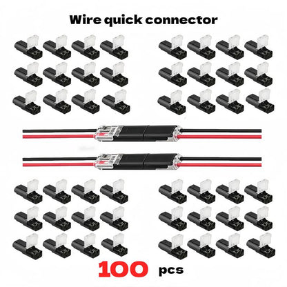 🏆Connecteur enfichable à double fil avec boucle de verrouillage