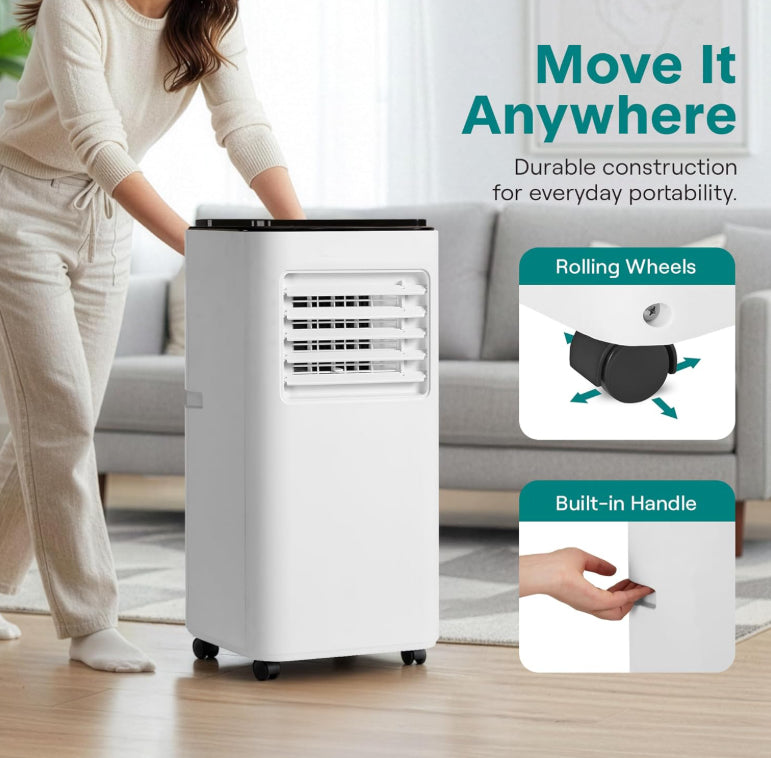 ❄️50 % DE RÉDUCTION EN CE MOMENT ! 🌬️Climatiseur portable 3-en-1 silencieux avec ventilateur