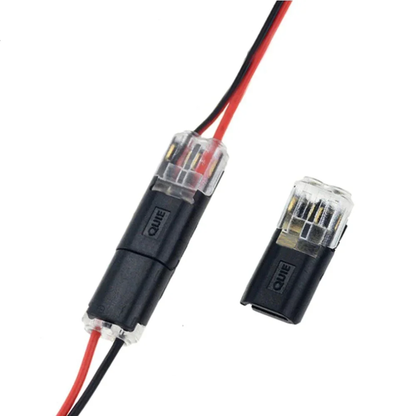 🏆Connecteur enfichable à double fil avec boucle de verrouillage