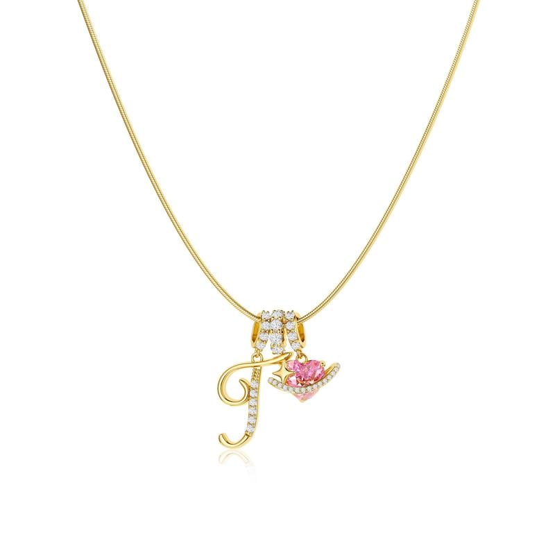 💖 DERNIER JOUR – 57 % DE RÉDUCTION ✨ Colliers à pendentifs 3 rangs avec initiales A-Z 🎀 | Personnalisés et élégants