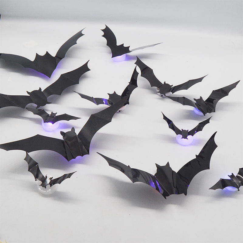🦇✨ Applique murale LED 3D chauve-souris — Déco unique & lumière stylée ! 💡 Achetez-en plus, économisez davantage !