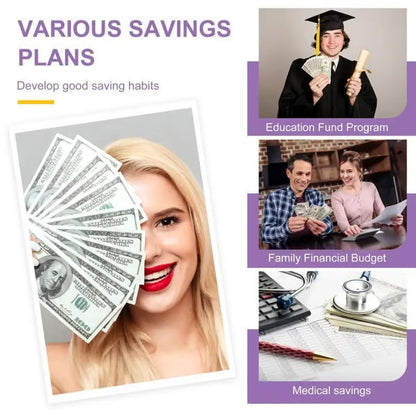 📢📢50% de réduction ! Livre de Défi Épargne avec Enveloppes – Budget Hebdo & Objectifs sur 1 An 💸📅