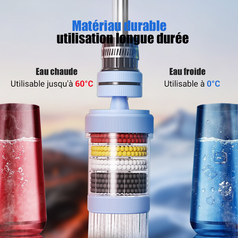 📢📢50 % de réduction ! Filtre de Robinet Amélioré et en Coton PP – Améliorez la Qualité de Votre Eau du Robinet
