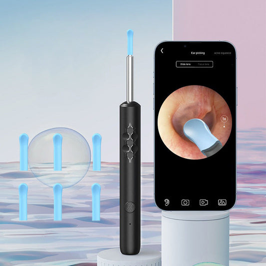 ✨💧Nettoyage Facile et Pratique &Durée limitée 50% de réduction👍Débouche-oreille Visuel Étanche Intelligent