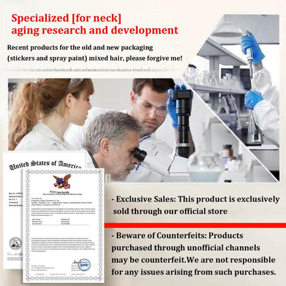 Crème hydratante et lissante raffermissante pour le cou