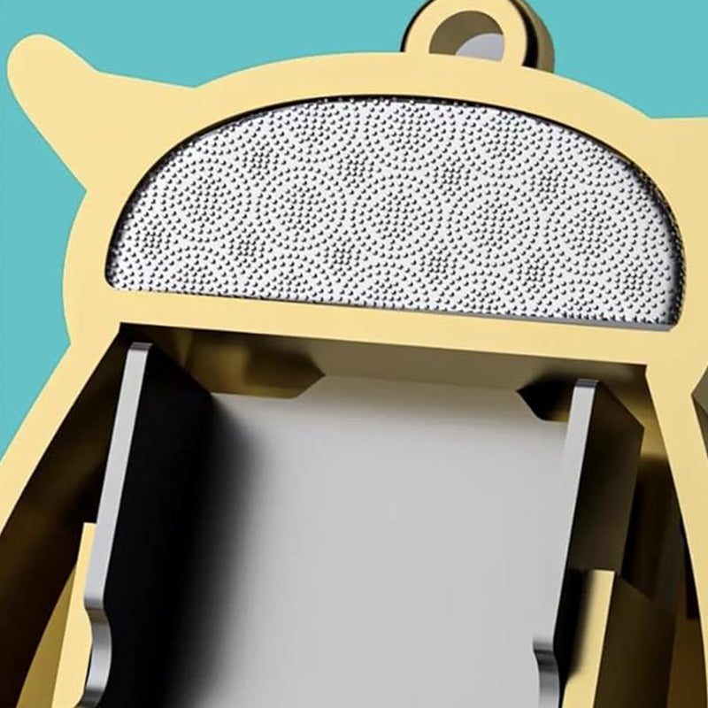 💥Mini coupe-ongles pliable en acier inoxydable en forme de chouette