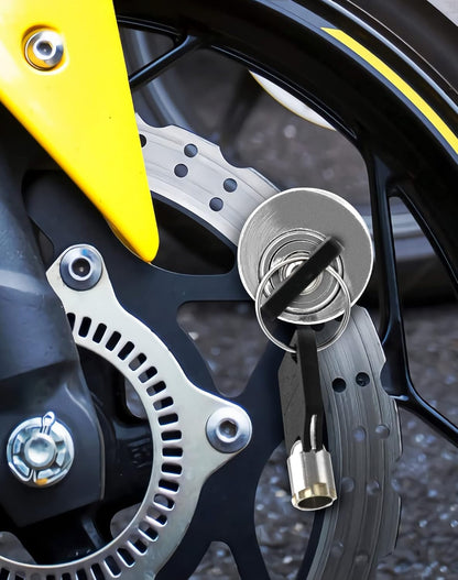 🔒Serrure à disque antivol pour motocyclett