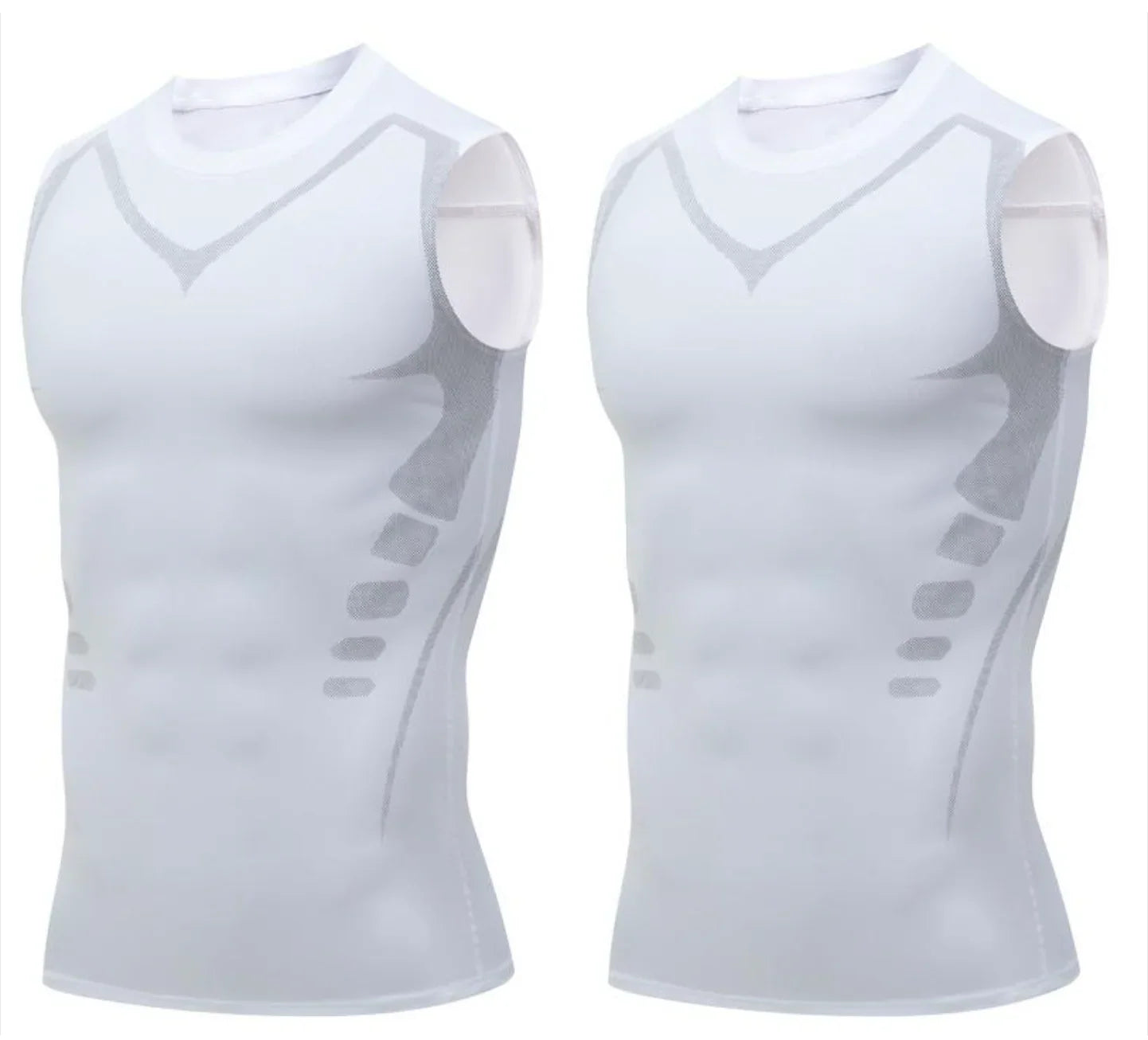 💪50% DE RÉDUCTION ! 🎉Gilet sculptant ionique Slimoly® – Compression et rafraîchissement – Remodelage du corps et sans manches – Invisible sous les vêtements 🕶️
