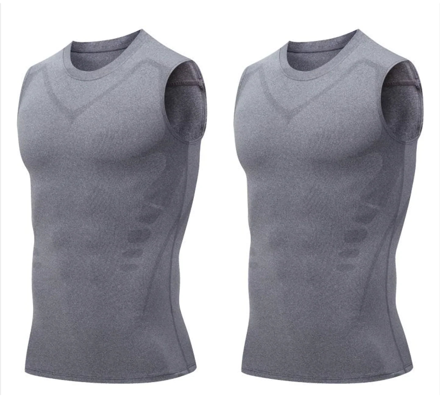 💪50% DE RÉDUCTION ! 🎉Gilet sculptant ionique Slimoly® – Compression et rafraîchissement – Remodelage du corps et sans manches – Invisible sous les vêtements 🕶️