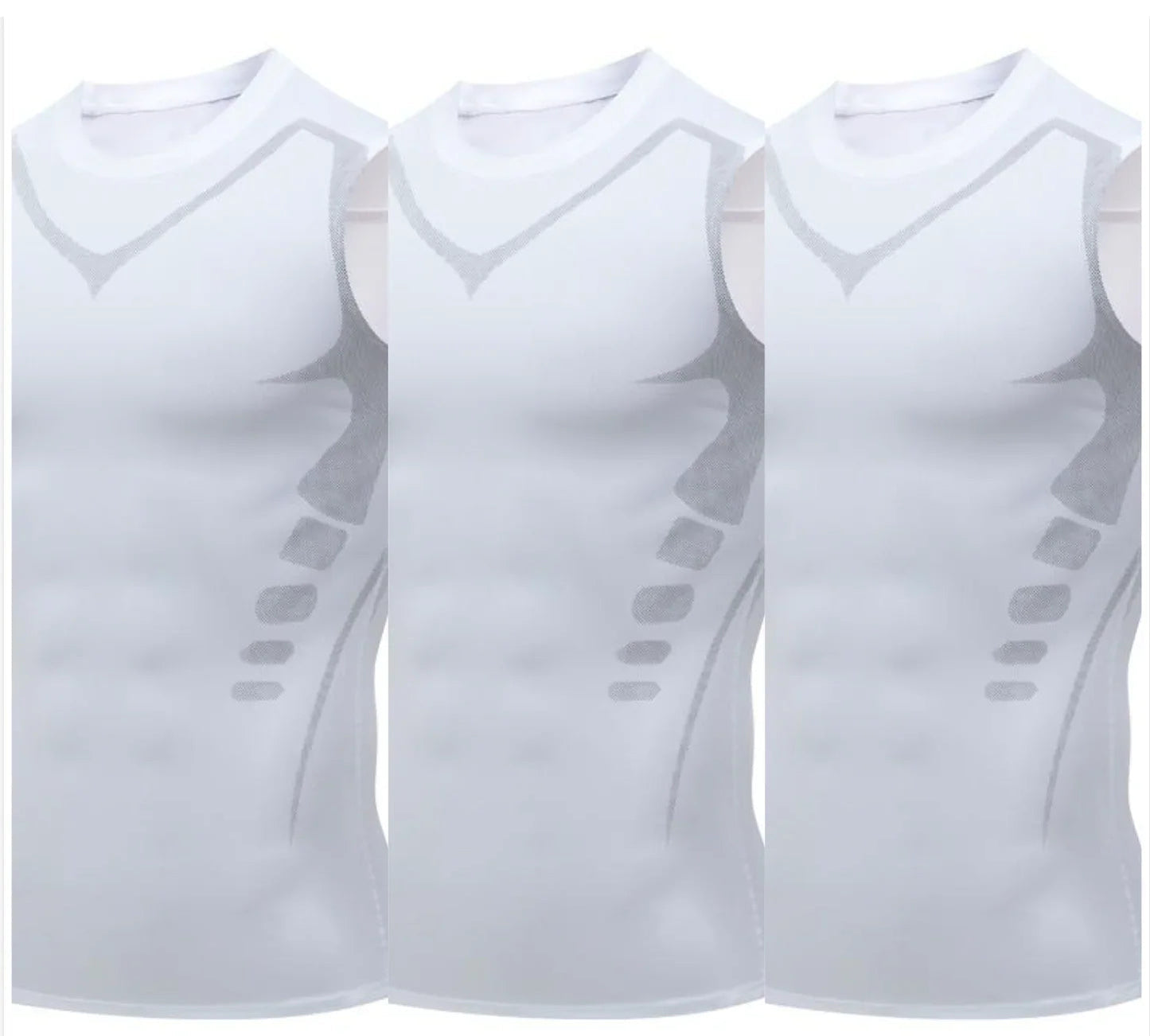 💪50% DE RÉDUCTION ! 🎉Gilet sculptant ionique Slimoly® – Compression et rafraîchissement – Remodelage du corps et sans manches – Invisible sous les vêtements 🕶️