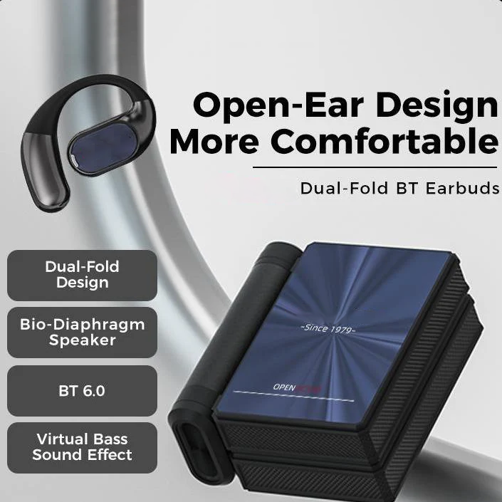Limited-time offer: 50% off ✨ Wireless noise-canceling headphones with Bluetooth 6.0 🥤, extremely long battery life of 145 hours 🥳, IPX5 certification for sports 🚲