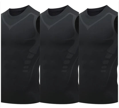 💪50% DE RÉDUCTION ! 🎉Gilet sculptant ionique Slimoly® – Compression et rafraîchissement – Remodelage du corps et sans manches – Invisible sous les vêtements 🕶️