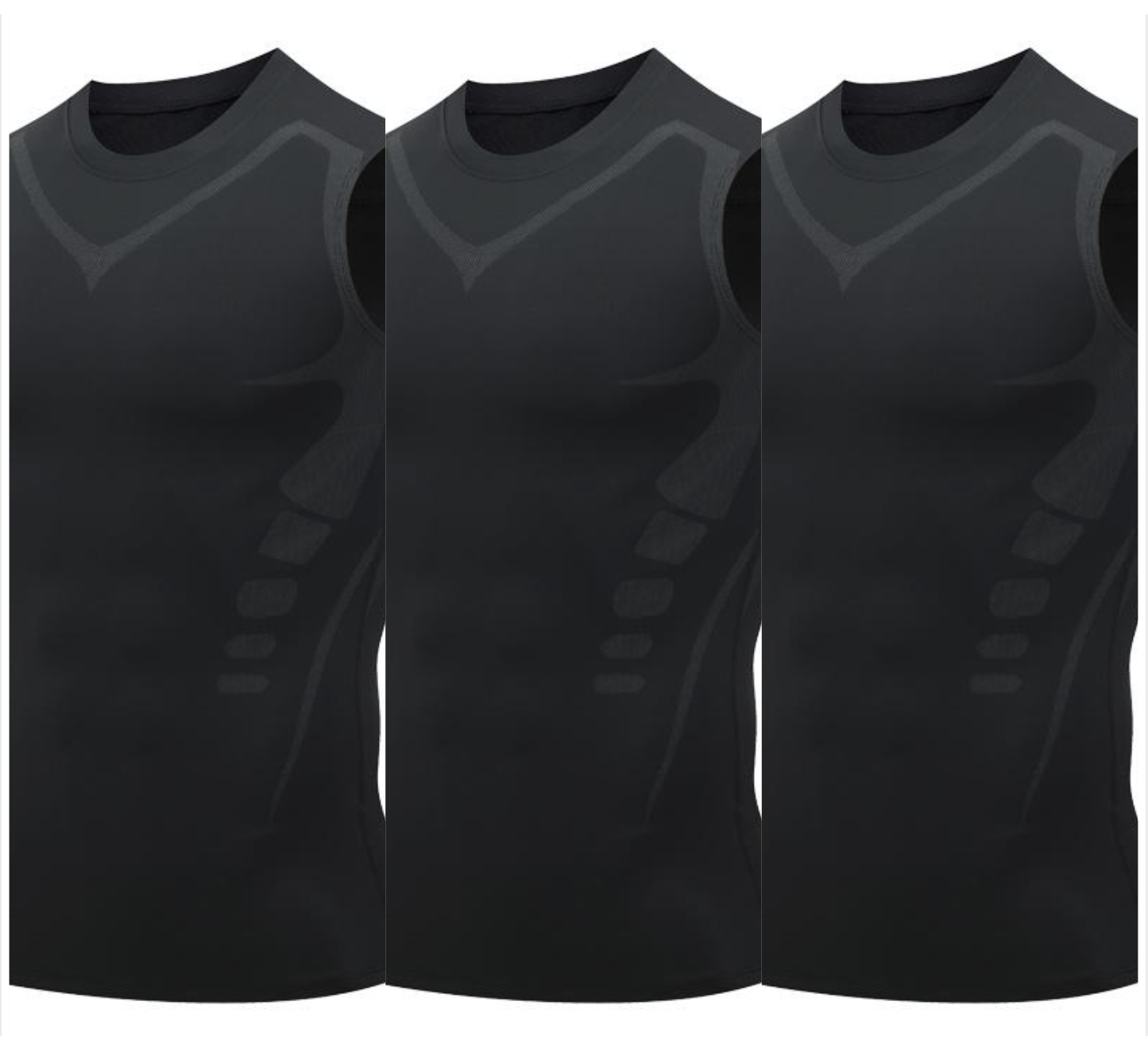 🎉 Gilet de maintien ionique – Compression et rafraîchissement – Gainage corporel et sans manches – Invisible sous les vêtements 🕶️