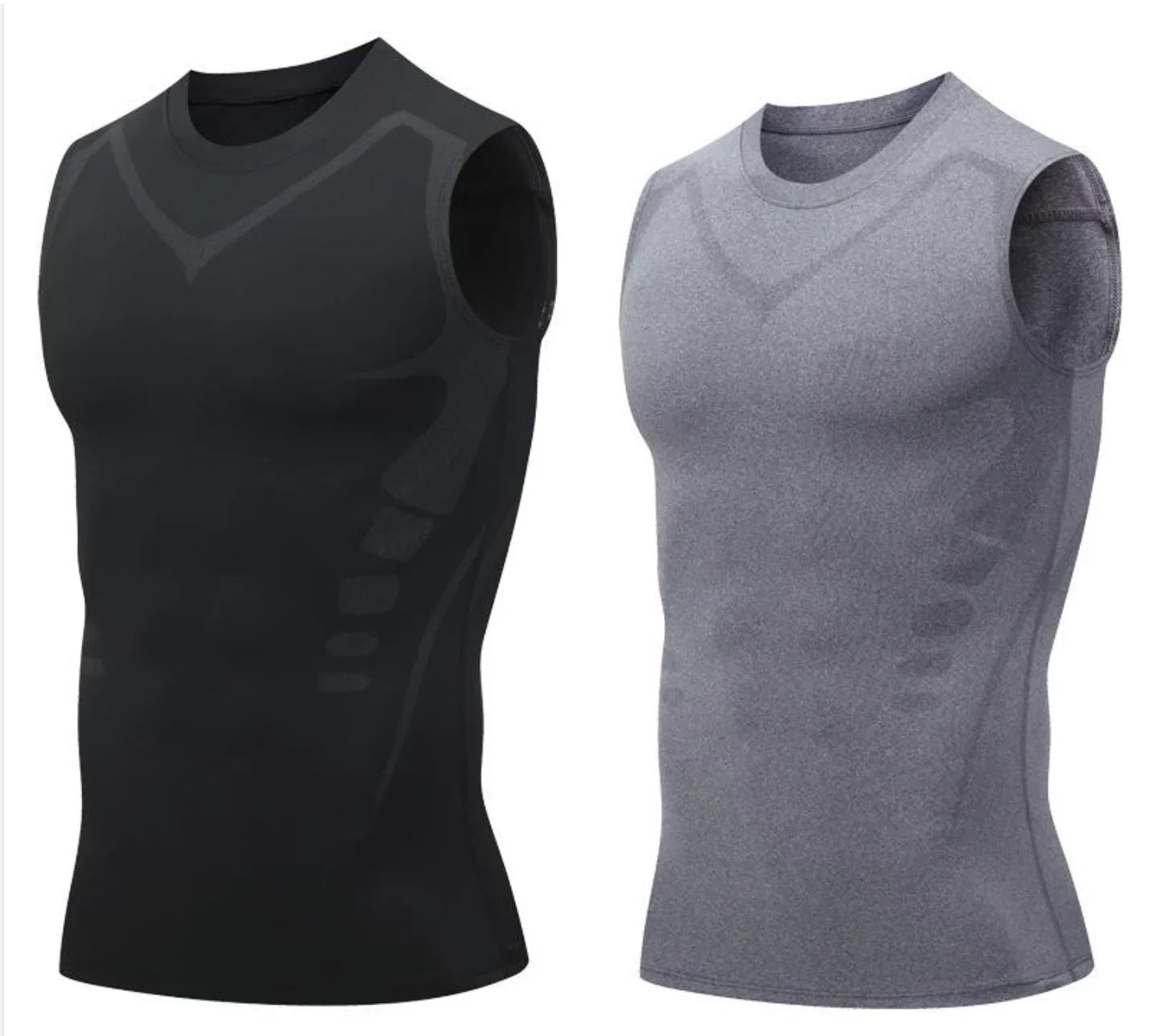 💪50% DE RÉDUCTION ! 🎉Gilet sculptant ionique Slimoly® – Compression et rafraîchissement – Remodelage du corps et sans manches – Invisible sous les vêtements 🕶️