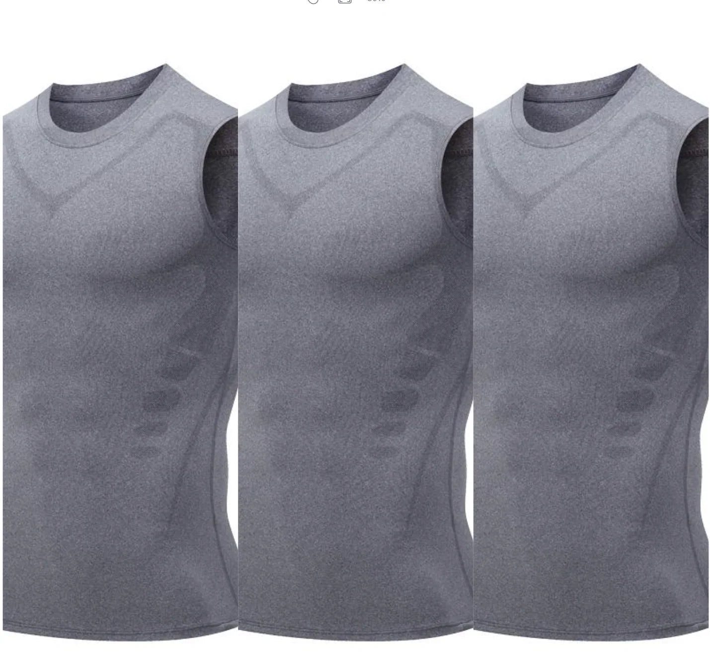 💪50% DE RÉDUCTION ! 🎉Gilet sculptant ionique Slimoly® – Compression et rafraîchissement – Remodelage du corps et sans manches – Invisible sous les vêtements 🕶️