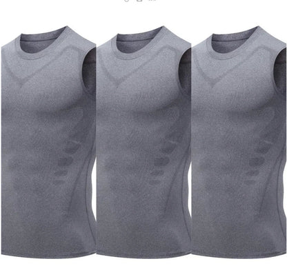 💪50% DE RÉDUCTION ! 🎉Gilet sculptant ionique Slimoly® – Compression et rafraîchissement – Remodelage du corps et sans manches – Invisible sous les vêtements 🕶️