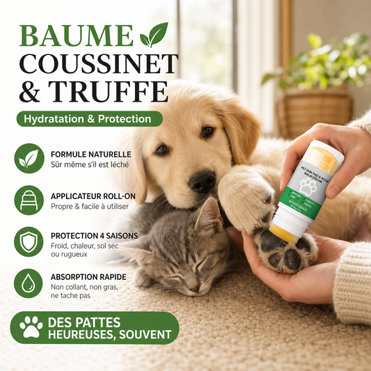 🐶 Crème hydratante pour les pattes de votre animal — un soin pratique pour rendre les pattes de votre compagnon douces et lisses