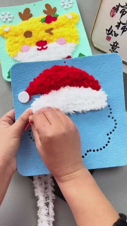 🎅🏼🎄Kit de Broderie DIY de Noël🎅🏼