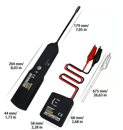 📢DERNIER JOUR DE VENTE - 50% DE RÉDUCTION💥 EM415 Détecteur de circuit ouvert et court pour automobile - Sonde DC & générateur de tonalité pour la recherche de pannes (jusqu'à 42V)