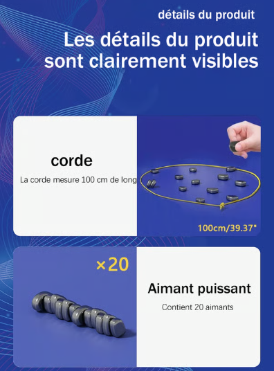 🎁Vente chaude-49% de réduction💥Jeu d'échecs magnétique🔥